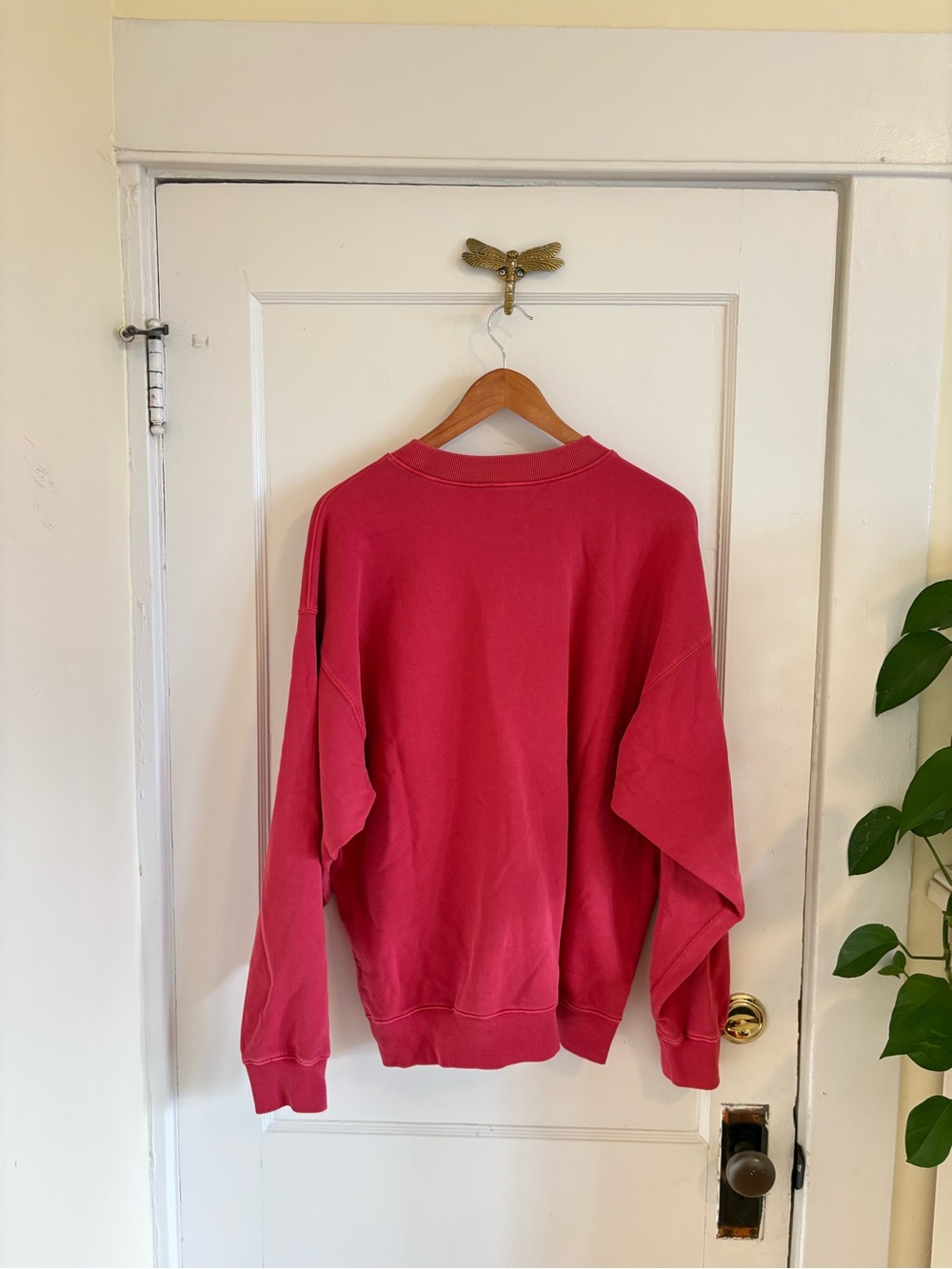 ELWOOD Core Red Oversized Baggy Sweatshirt Men Women Unisex Medium - Picture 6 of 10